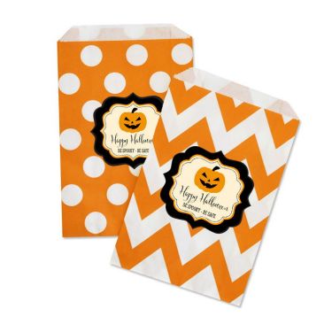 Personalized Classic Halloween Goodie Bags (set of 12)