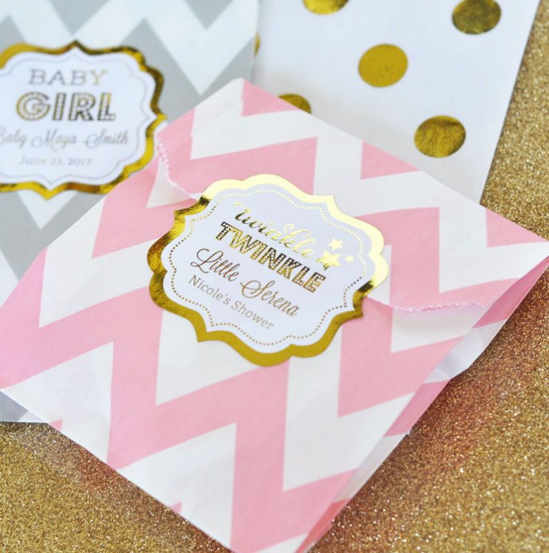 Foil Baby Shower Favors