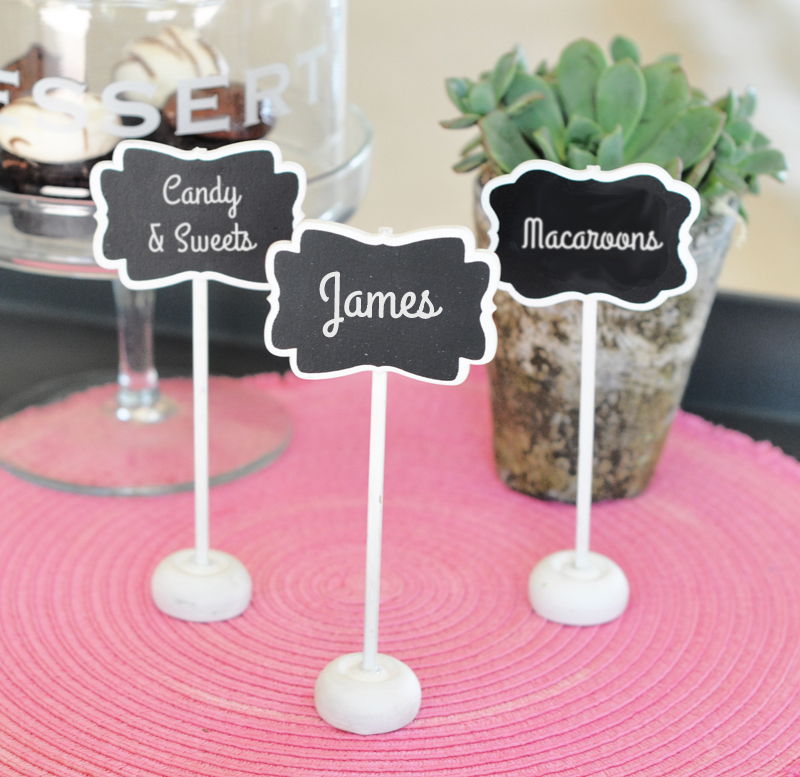 It's just a photo of Handy Food Label Holders for Buffet It's just a graphic of Handy Food Label Holders for Buffet