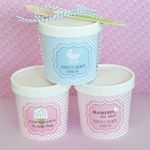 "Babies are Sweet" Mini Ice Cream Containers