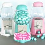 Mini Gumball Machine Place Card Holders