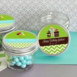 Personalized Birthday Small 4 oz Mason Jars
