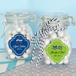 Personalized Kid's Birthday Glass Jar with Swing Top Lid - SMALL