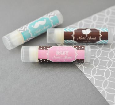 Personalized MOD Baby Silhouette Lip Balm Tubes