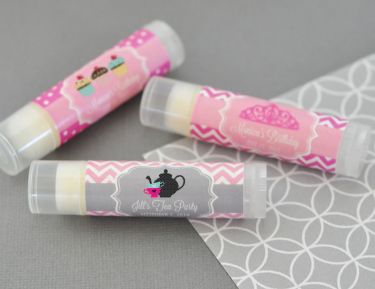Personalized MOD Kid's Birthday Lip Balm Tubes