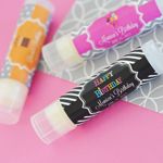 Personalized Birthday Lip Balm Tubes