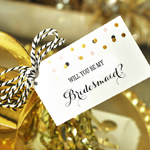 Will You Be My....? Tags & Tassels (set of 6)