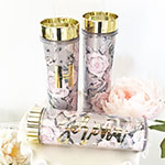 Personalized Rose Garden Tumbler