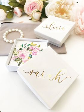 Personalized Jewelry Gift Boxes