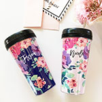 Floral Coffee Tumblers