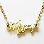 Gold Mom Necklace