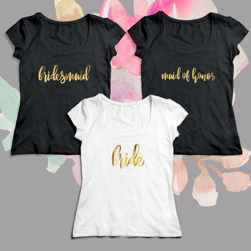 Whole Wedding Favors Party By Event Blossom Bridal Bridal Party T Shirt Scoop Neck