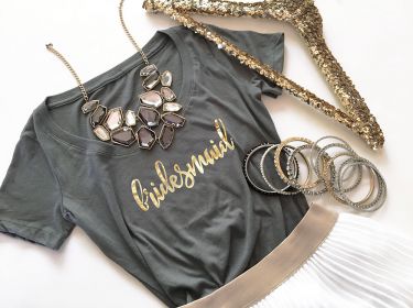 Bridal Party T-shirt - Scoop Neck