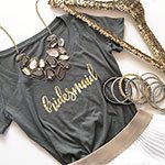 Bridal Party T-shirt - Scoop Neck