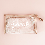 Custom Metallic Cosmetic Bags