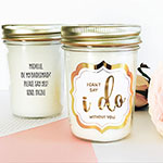 Wedding Mason Jar Candle