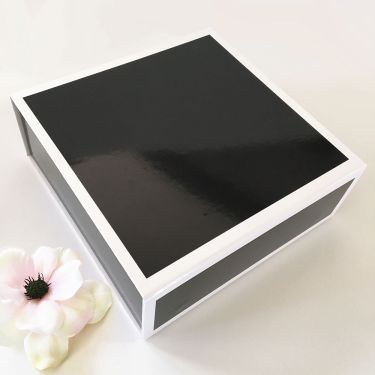 Blank  Black & White Gift Boxes