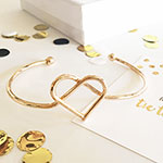 Heart "Tie the Knot" Bracelet