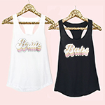 Retro Bridal Party Tank Tops