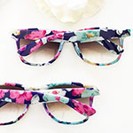 Blank Floral Sunglasses