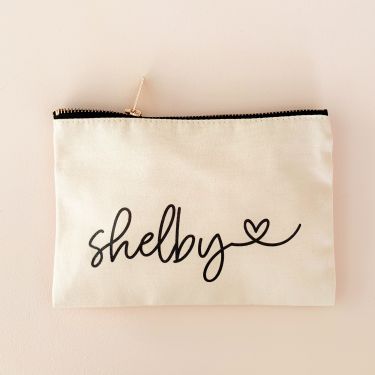 Personalized cosmetic bags online