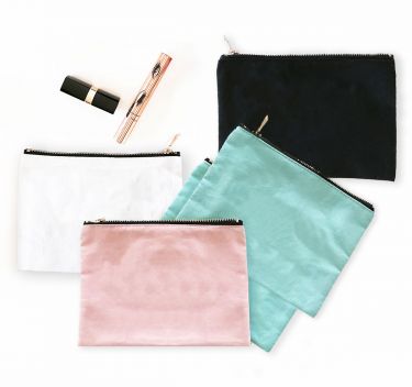 Blank cosmetic bags wholesale deals