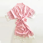 Cotton Lace Child Robes