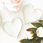 Blank Heart Shaped Ring Dish