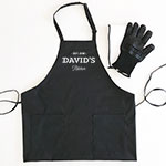 Men's Custom Text Aprons