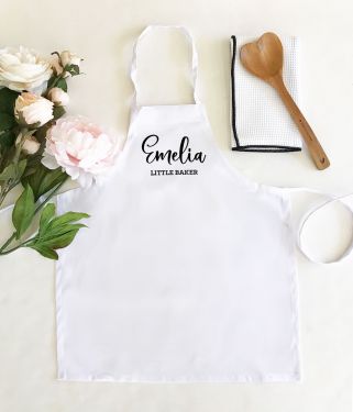 Kid's Custom Text Aprons