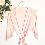 Satin Lace Robes