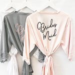 Bridal Party Satin Lace Robes