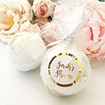 Custom Bath Bomb Foil Favors