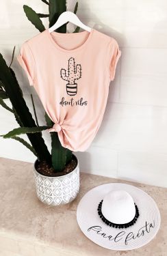 Fiesta Blush T-Shirt - Semi-Fitted