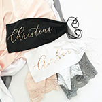 Personalized Robe Pouch