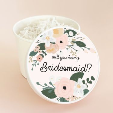Boho Bridesmaid Proposal Box - Empty