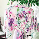 Personalized Succulent Cotton Robes