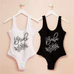 Bridal Floral One Piece Swimsuit
