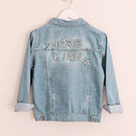 Bridal Sparkle Denim Jacket