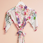 Child Succulent Cotton Robe