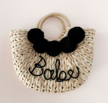 Babe Straw Purse