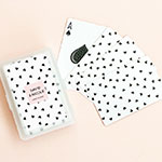 Confetti Hearts Playing Cards