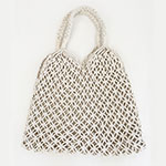 Cotton Mesh Beach Bag
