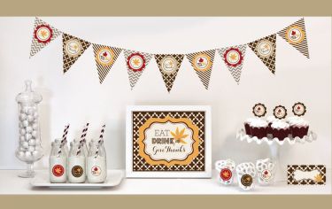 Thanksgiving Decorations Starter Kit