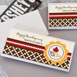 Personalized Thanksgiving Candy Wrapper Covers