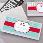 Personalized Winter Candy Wrapper Covers