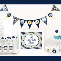 Nautical Baby Shower